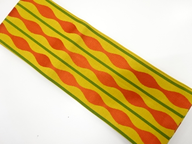 注染手縫い　民藝柄のおとな浴衣　リバーシブル半幅帯と真田紐と帯留め　花火大会 注染手縫い 民藝柄のおとな浴衣 リバーシブル半幅帯と真田紐と帯留め